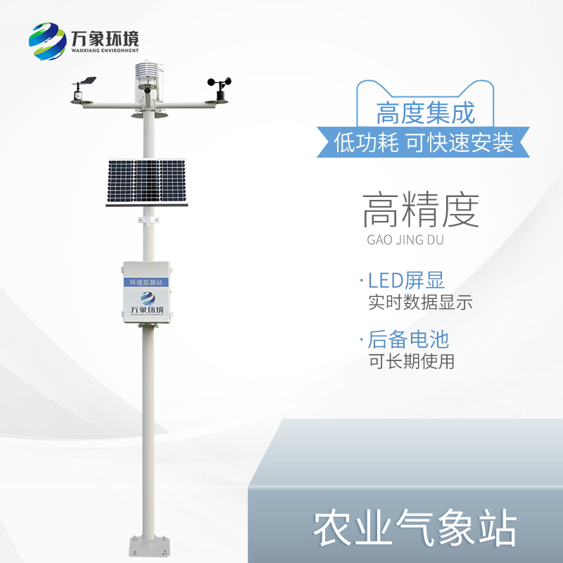 ??十二要素農(nóng)業(yè)氣象站為農(nóng)業(yè)發(fā)展助力